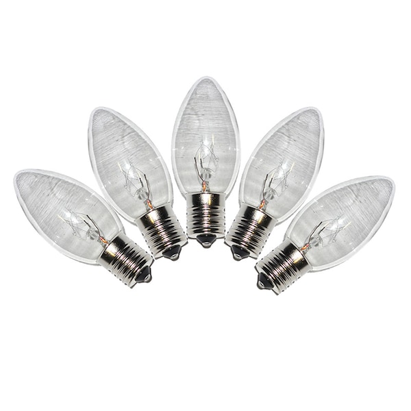 Holiday Bright Lights Holiday Bright Lights Incandescent C9 Clear 25 ct Replacement Christmas Light Bulbs 0.08 ft., PK25 BU25C9-TCLA - main